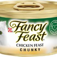 Purina Fancy Feast Chicken Feast Chunky Adult Canned Wet Cat Food · 3 Oz