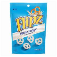 Flipz White Fudge Dipped Pretzels · 5 oz