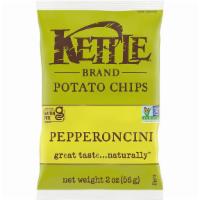 Kettle Brand Potato Chips, Pepperoncini Kettle Chips · 2 oz