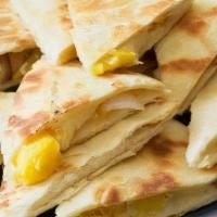 Cheese Quesadillas  · With mixed cheese.