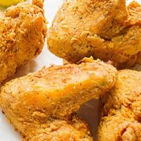 Fried Chicken Wing Platter · Crispy and tender southern fried chicken wings, served with two side dishes and choice of br...