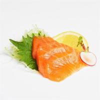 Salmon Sashimi · Salmon sashimi- 3 pieces