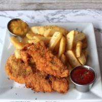 Chicken Tenders · Served with French Fries