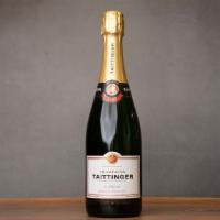 Taittinger Champagne (750 Ml) · France, Champagne. This wine has a subtle, pale gold color with fine, persistent bubbles. It...