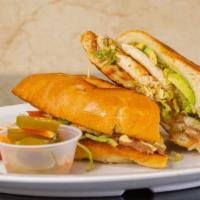 Tortas · Order of 4 crispy taquitos stuffed with shredded chicken and cheese. Topped with lettuce, pi...