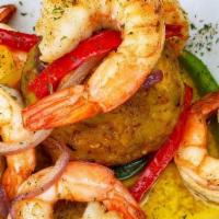 Mofongo With Shrimp ( Camarones ) · Mofongo de Camarones