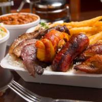 Doordash Special - Large · * MAKE YOUR OWN PLATE * A little taste of Brazilian cuisine, our large plate comes with HALF...