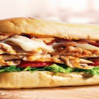 Grilled Chicken & Cheese Sub · Grilled chicken breast and melted provolone cheese on a toasted sub roll.