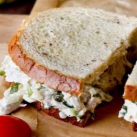 Chicken Salad Sandwich · Chicken salad on your choice of bread.