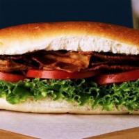 Blt With Turkey Bacon · Turkey bacon, lettuce, tomatoes, and mayo. on your choice of bread.