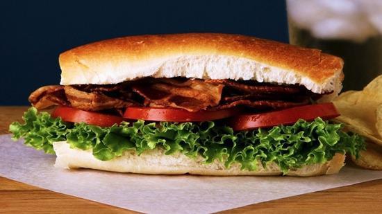 Blt · Applewood bacon, lettuce, tomatoes, and mayo. on your choice of bread.
