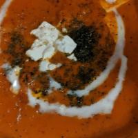 Paneer Makhani · Paneer cooked in tomato sauce with butter.