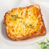 Croque Monsieur · Classic ham and cheese toast baked with a handful of mozzarella on top. Contains: Wheat, Mil...