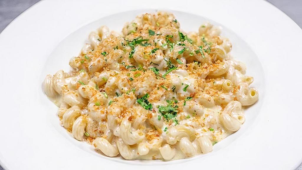 Macaroni And Cheese · Four Cheese Topped with Toasted Breadcrumbs