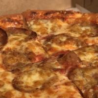 Medium Pizza & Calzones · 
