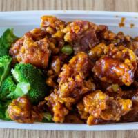 General Tso'S Chicken · Chicken deep-fried with sweet and spicy sauce.