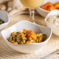Lamb Korma · Lamb cooked in a delectable cream gravy with raisins & cashews