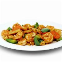 Baby Shrimp With Cashew Nut · With rice.