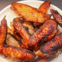 Turkey Wings · Delicious tender turkey wings seasoned and baked to perfection! Served with two side dishes ...