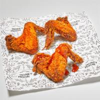 Whole Jumbo Wings · A DC carryout classic done our way, served either honey dusted or dipped in our signature ho...