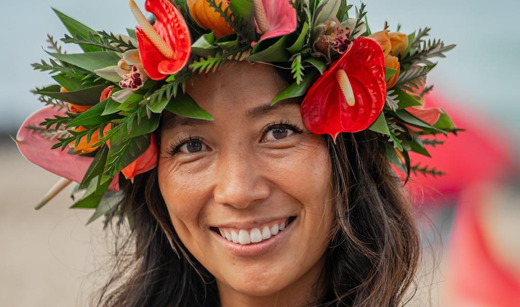 Tropical Goddess Flower Crown · Treat your favorite person like the GODDESS she is with this lush, tropical floral crown that will send her heart straight to the tropics! 👑🌺
Note: Flower selection is based on availability and design time is approx 3+ hours. Flower crowns come adjustable in back.