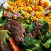Beef Steak With Broccoli · 