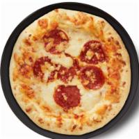 Cheese And Pepperoni Pizza  · 8” hand-tossed pepperoni pizza with our signature zesty tomato sauce on our authentic garlic...