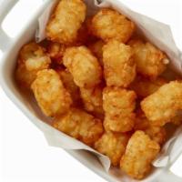 Tator Tots · Tots made from American grown potatoes and lightly seasoned with salt and pepper.