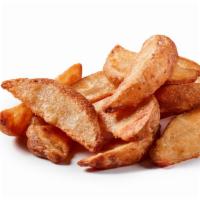 Old Bay Wedges  · Crispy seasoned potato wedges available with Old Bay® seasoning