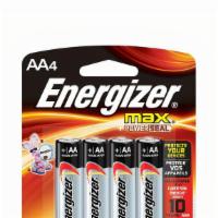 Energizer Aa Batteries 4 Pack · 