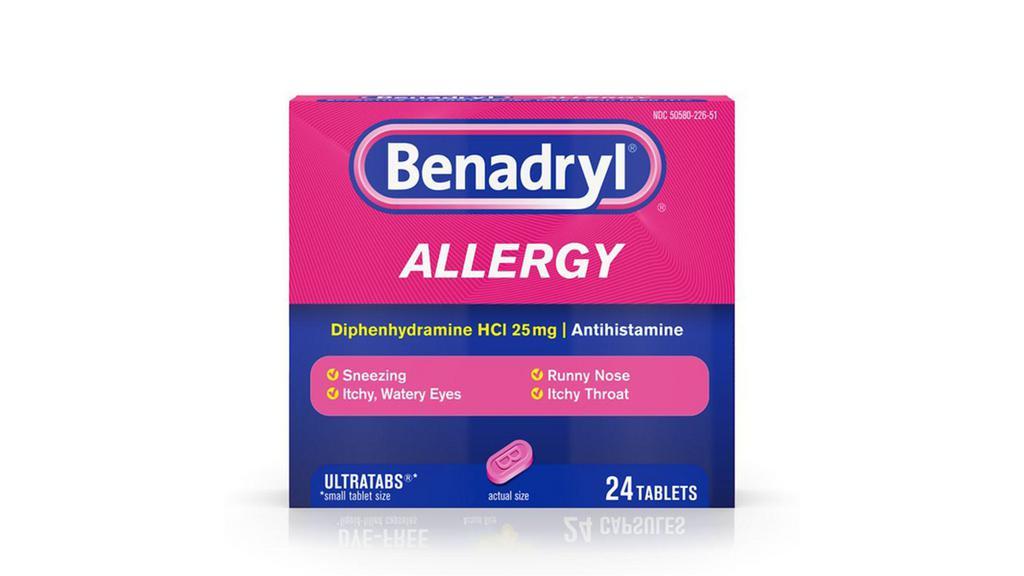 Benadryl Ultra Tablets 24 Count · 