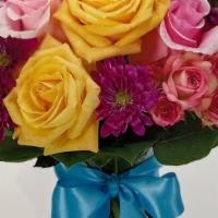 Garden Of Roses  · Beautiful Colorful Roses includes 8 Colorful Roses, Mini Spray Roses and Daisies. Beautiful ...