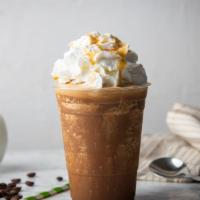 Choco Peanut Butter Frosticcino · Chocolate, peanut butter blended together.