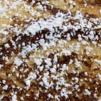 French Toast · Luscious slices of our cinnamon infused toast, dipped in an egg batter and grilled to a gold...