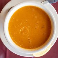 Mulligatawny Soup · An internationally recognized Indian lentil soup with hint of lemon.