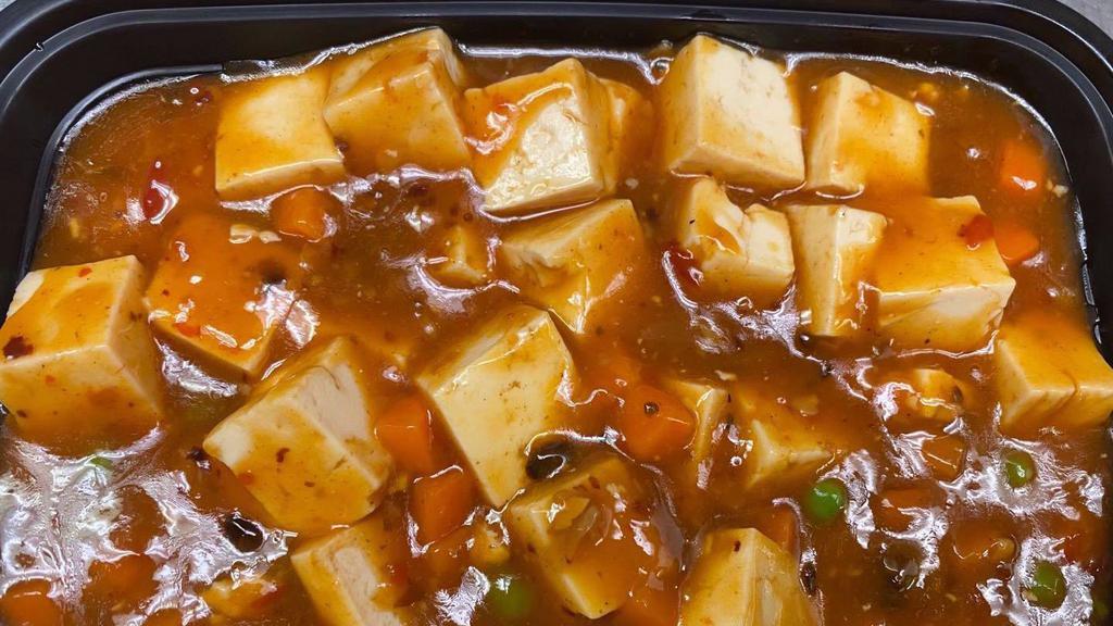 Mapo Tofu · Famous szechuan spicy tofu dish.