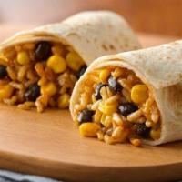 Chicken Burrito · Chicken rice, beans, fajita mix, special sauce, cheese.