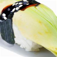 Avocado · Nigiri - 2pc - Avocado over Rice
Sashimi - 3pc - Just Avocado