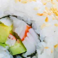 California · 6pc Sushi Roll with Kanikama (Crabstick). Avocado. Cucumber