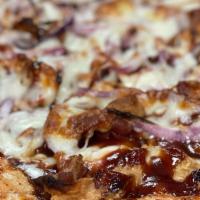 Bbq Chicken (Large) · Add bacon and red onion for an additional charge.