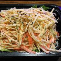 Spicy Kani Salad · Crab meat and cucumber in a spicy mayo.