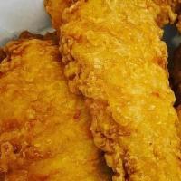 Chicken Strips 5 Count With Fries · 