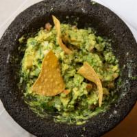 Guacamole · Zesty house-made guacamole dip.
