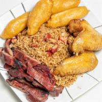 #A. Freedom Pick Combo Plate  · A. Combo Plate : three different items of  appetizers plus  pork fried rice or white rice. S...