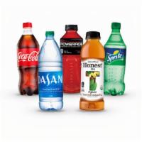 Bottled Beverage · A variety of bottled teas, juices, waters and soda for your convenience