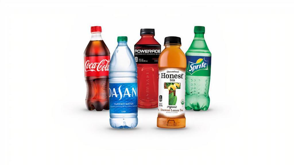 Bottled Beverage · A variety of bottled teas, juices, waters and soda for your convenience