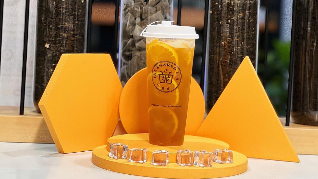 Orange · Fresh fruit juice with premium tea.