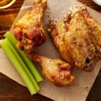 Indian Buffalo Wings · A dozen delicious wings made with mixed herbs and spices, topped with a combination of sweet...
