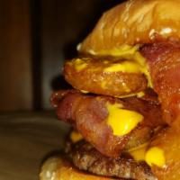 Jalapeno Bacon Cheeseburger Meal · Our delicious fresh hamburger patty smothered in melty cheese sauce with bacon deep fried ja...