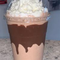 Chocolate Hazelnut · Chocolate and vanilla ice cream blended together with nutella
